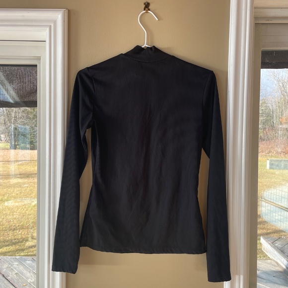 H&M Black Turtleneck - Size X-Small - Picture 2 of 2